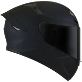 Capacete  Kyt Fechado Tt Course Plain Matt Black - Preto Fosco