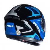 Capacete Peels Fechado  Spike Lup - Preto / Azul