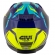 Capacete Givi Fechado Com Óculos Solar Interno 50.5 Stoccarda Blade  - Azul/Amarelo