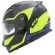 Capacete Givi 50.5 Iron Fechado Com Óculos Solar Interno - Preto / Amarelo / Azul