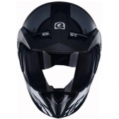 Capacete Esportivo Bieffe 3 Sport Adventure Cross Trilha C/ Viseira –  Preto / Chumbo