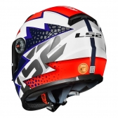 Capacete Ls2 Fechado Classic Ff358 Speedy - Roxo / Laranja
