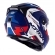 Capacete Norisk Articulado  Route Ff345 Speedmax – Azul Fosco/Branco