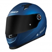 Capacete Ls2 Fechado Classic Ff358 Monocolor - Azul  Fosco