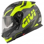 Capacete Givi Fechado Com Óculos Solar Interno - 50.5 Camo - Preto/Amarelo