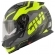 Capacete Givi Fechado Com Óculos Solar Interno - 50.5 Camo - Preto/Amarelo
