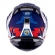 Capacete Norisk Articulado  Route Ff345 Speedmax – Azul Fosco/Branco