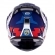 Capacete Norisk Articulado  Route Ff345 Speedmax – Azul Fosco/Branco