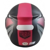 Capacete Taurus Articulado Zarref New Neon – Preto Fosco / Rosa
