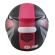Capacete Taurus Articulado Zarref New Neon – Preto Fosco / Rosa