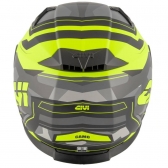 Capacete Givi Fechado Com Óculos Solar Interno - 50.5 Camo - Preto/Amarelo
