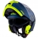 Capacete Givi Articulado Com Óculos Solar Interno X21 Spirit  - Azul Fosco/ Azul Claro/ Amarelo
