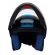 Capacete Taurus Articulado Zarref New Neon –Preto Fosco / Azul / Laranja