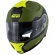 Capacete Givi Articulado Com Óculos Solar Interno X21 Spirit  - Verde Fosco(Militar)/ Preto/ Amarelo