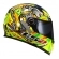 Capacete Ls2 Fechado Classic Alex Barros - Amarelo