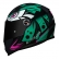 Capacete Ls2 Fechado  Classic Ff358 Tribal -  Verde