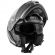 Capacete Givi Articulado  X21 Shiver Escamoteavel Robocop C/ Óculos - TITANIUM / PRATA FOSCO