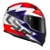 Capacete Ls2 Fechado Classic Ff358 Speedy - Roxo / Laranja
