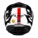 Capacete Ls2 Articulado Com Óculos Solar Interno Scope Arch -  Branco/Vermelho