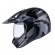 Capacete Esportivo Bieffe 3 Sport Hills Cross Trilha C/ Viseira  - Preto Brilho / Cinza