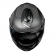 Capacete Norisk Articulado Com Óculos Solar Interno Motion Defender - Preto Fosco / Cinza Titanium