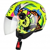 Capacete Peels Aberto Freeway King - Amarelo Fluor
