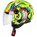 Capacete Peels Aberto Freeway King - Amarelo Fluor