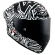 Capacete  Kyt Fechado Tt Course Espargaro Winter Test 2020 Replica - Preto / Branco