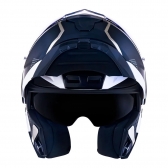 Capacete Ls2 Articulado Com Óculos Solar Interno Scope Arch -  Branco