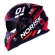 Capacete Norisk Fechado  Soul Advance Tokyo - Vermelho