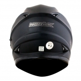 Capacete Norisk Fechado  Soul  Monocolor -Preto Fosco