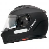 Capacete Givi 50.5 Preto Fosco Monocolor Fechado Com Óculos Solar Interno
