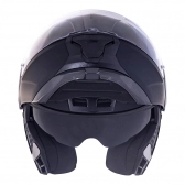 Capacete Ls2 Articulado Com Óculos Solar Interno Scope Monocolor - Preto Fosco