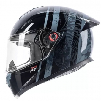 Capacete Bieffe Fechado  B12 Ft Felipe Titto – Preto