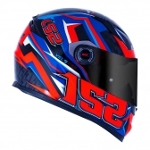 Capacete  Ls2 Fechado Classic Ff358 Veloxer - Laranja