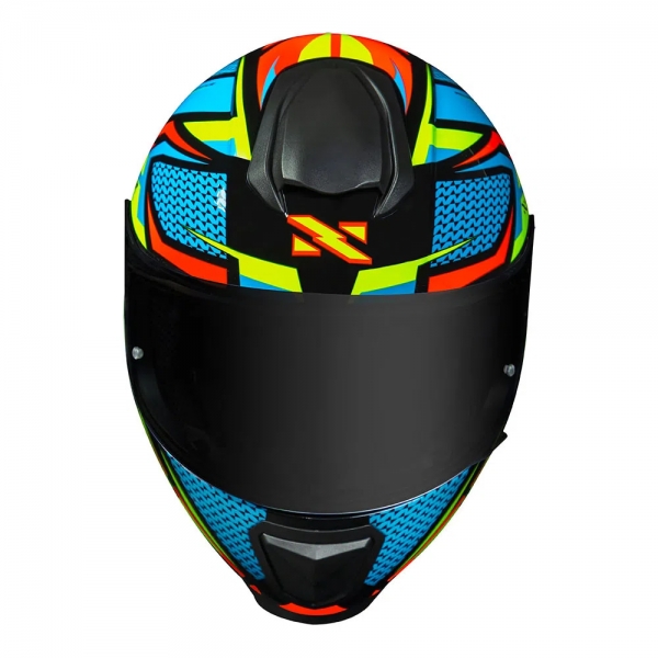 Capacete Norisk Fechado   Razor Sharp - Amarelo