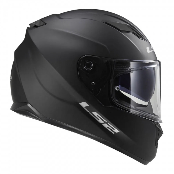 Capacete Ls2 Fechado Com Óculos Solar Interno Stream Monocolor - Preto Fosco