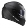 Capacete Ls2 Fechado Com Óculos Solar Interno Stream Monocolor - Preto Fosco