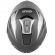 Capacete Givi Articulado  X21 Shiver Escamoteavel Robocop C/ Óculos - TITANIUM / PRATA FOSCO