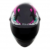 Capacete Ls2 Fechado  Classic Tribal - Rosa