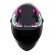 Capacete Ls2 Fechado  Classic Tribal - Rosa