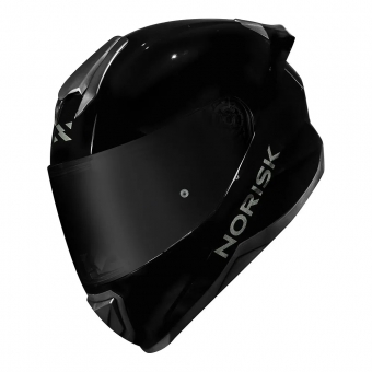 Capacete Norisk Fechado Razor Monocolor - Solid Black Edition