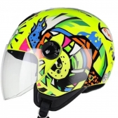 Capacete Peels Aberto Freeway King - Amarelo Fluor