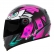 Capacete Ls2 Fechado  Classic Tribal - Rosa