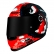 Capacete Ls2 Fechado Classic Ff358 Bullet -  Vermelho
