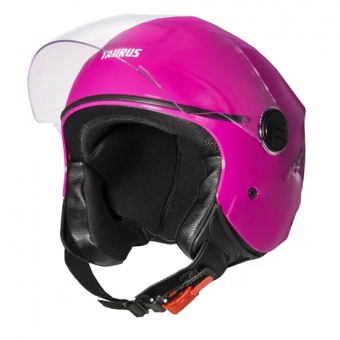 Capacete Taurus Aberto Joy23 Summer Vibe - Rosa